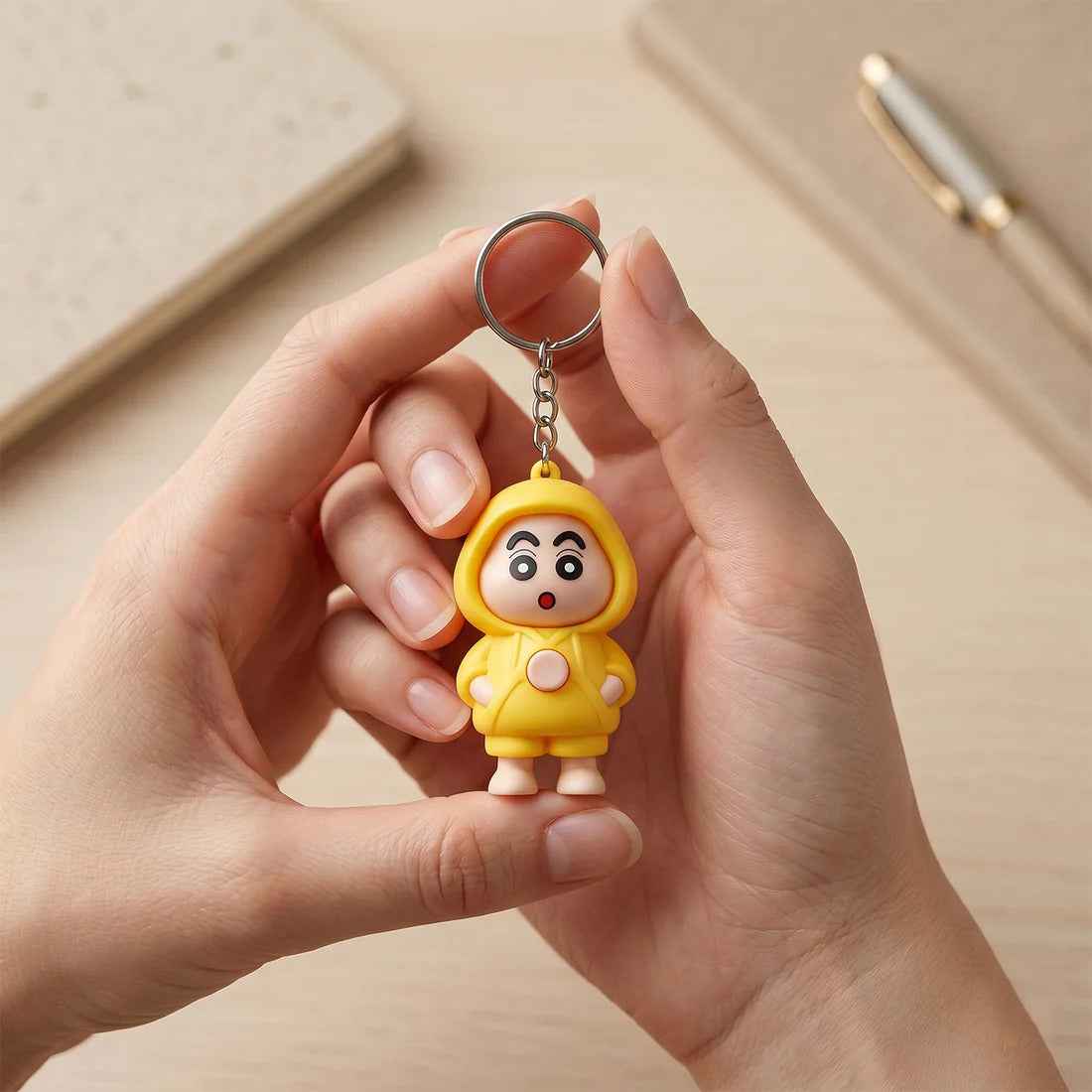 Face Changing Doll Keychain Toy – Mini Cartoon Accessory